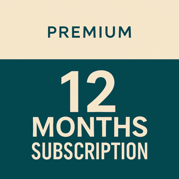 12 months Subscription